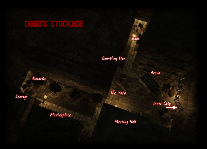 Stockade Map. Dead Frontier-Dogg