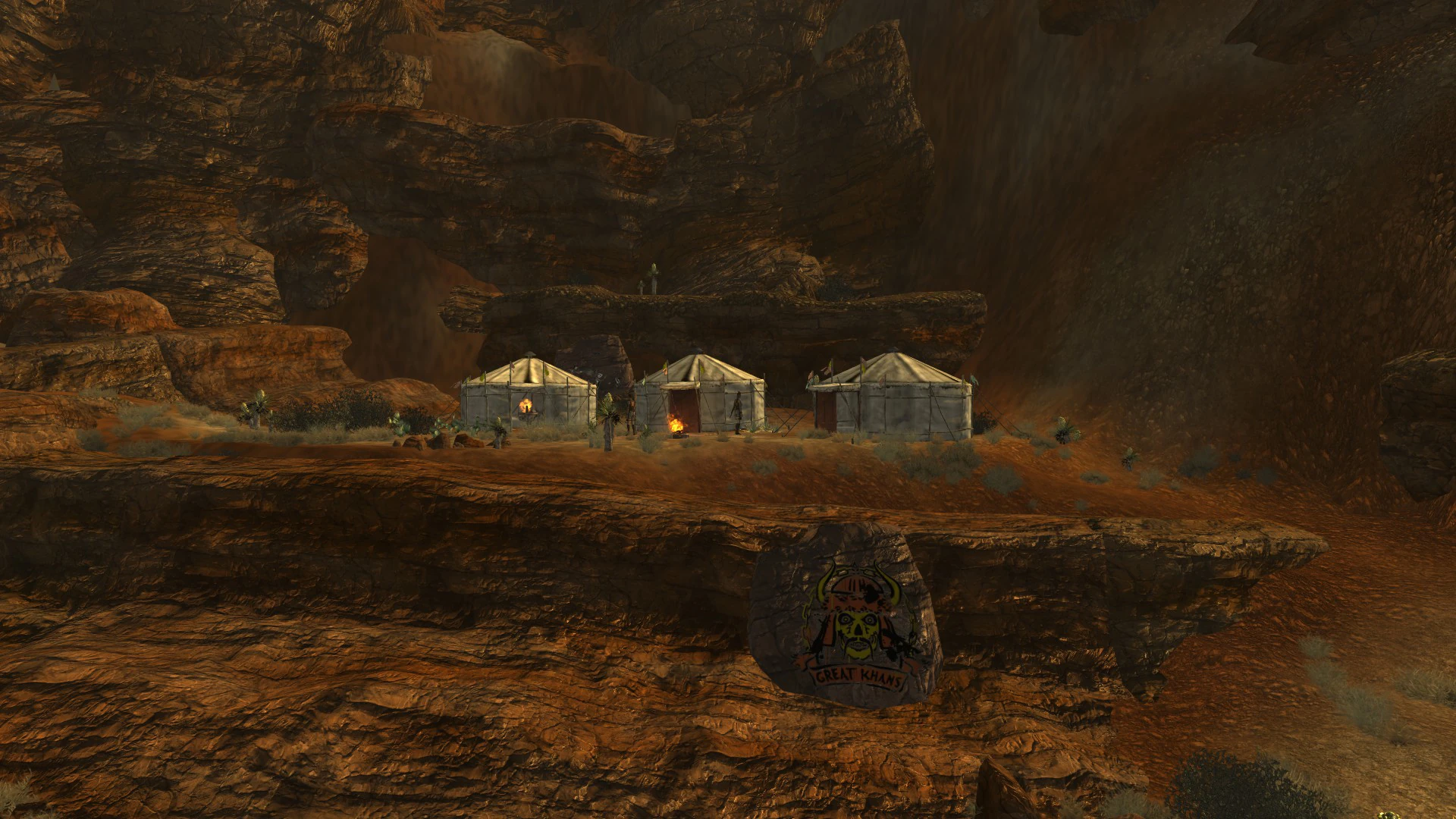 Image Fallout New Vegas Great Khan Red Rock Canyon (5).jpg The