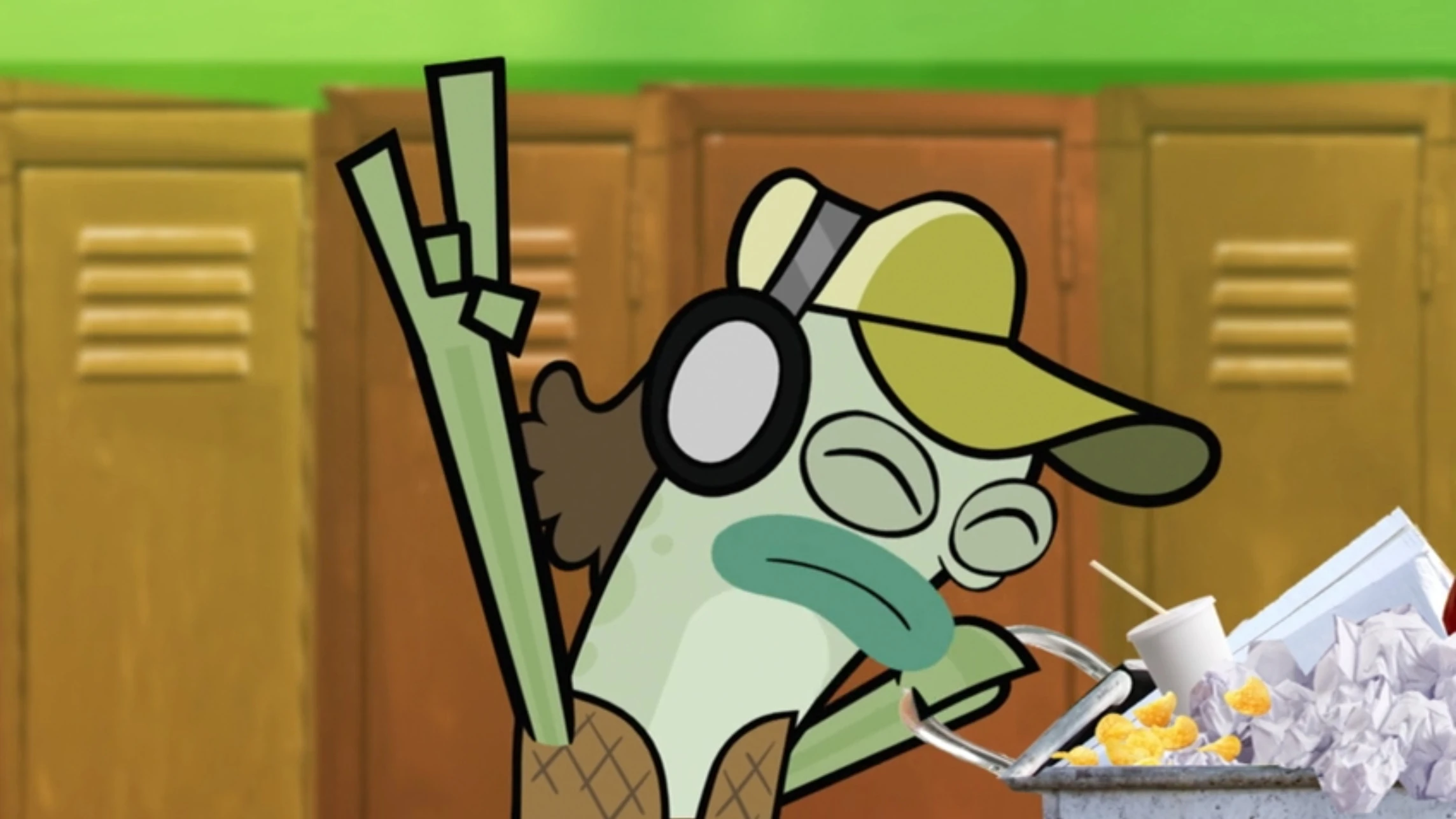 Headphone Joe singing Never Coming Out