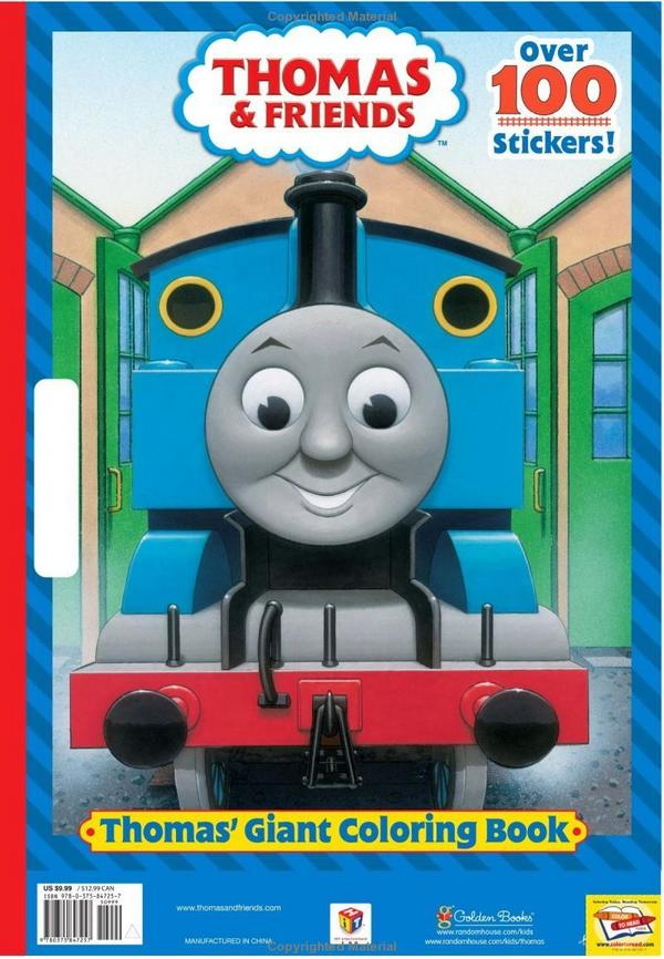 Thomas' Giant Coloring Book Thomas the Tank Engine Wikia