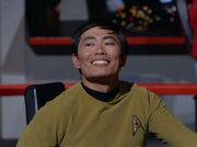 Sulu glücklich