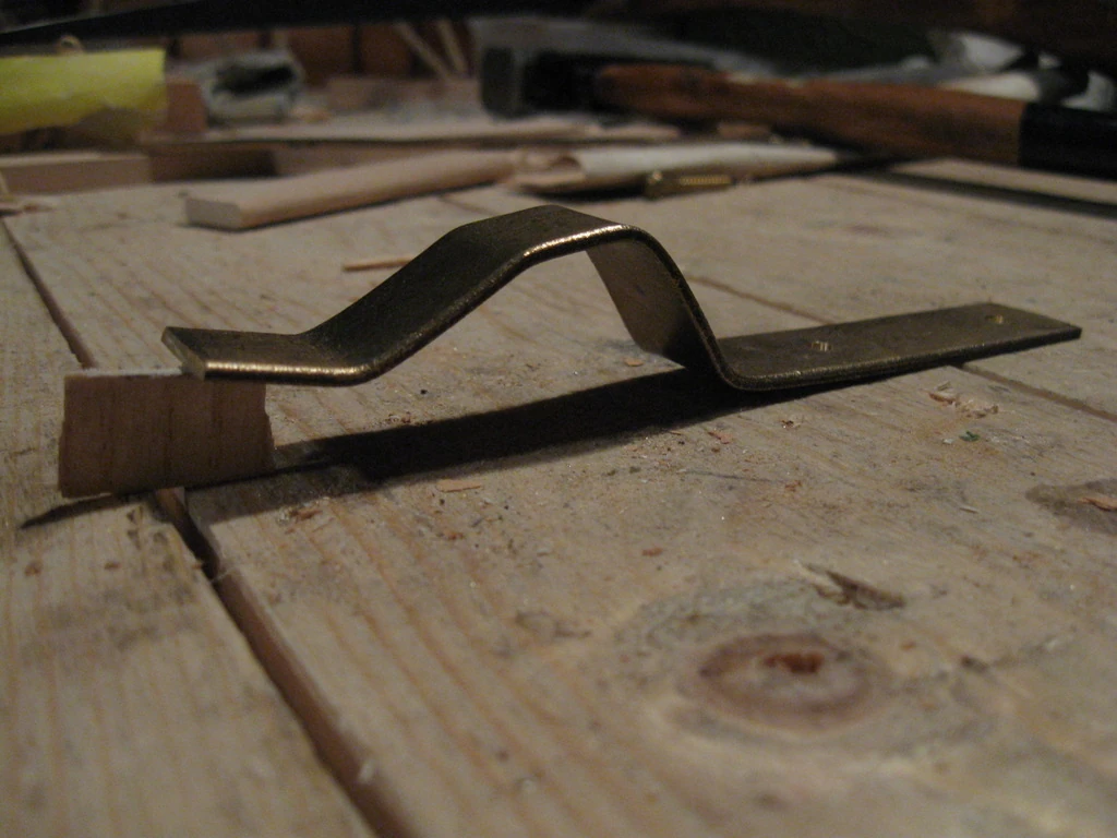 Making brass bolt holders for crossbows with nut and trigger locks