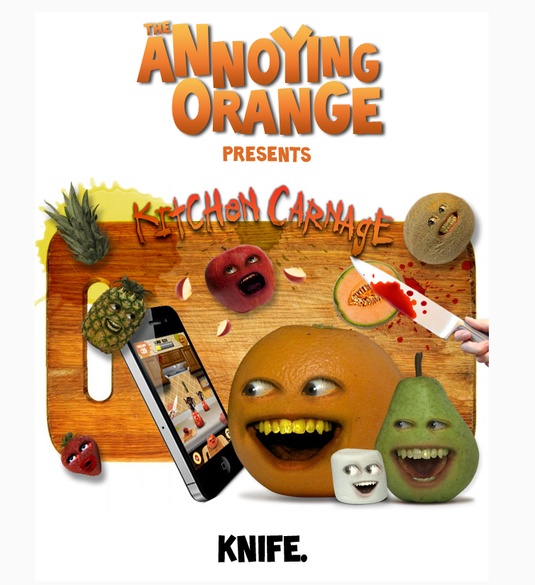 annoying orange kitchen carnage