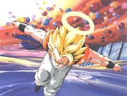 Gogeta in attack