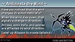 Anticipate the wind