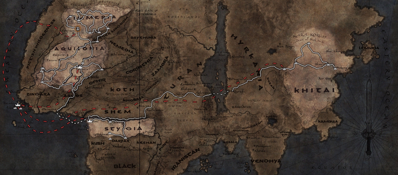 conan exiles the age of interactive map