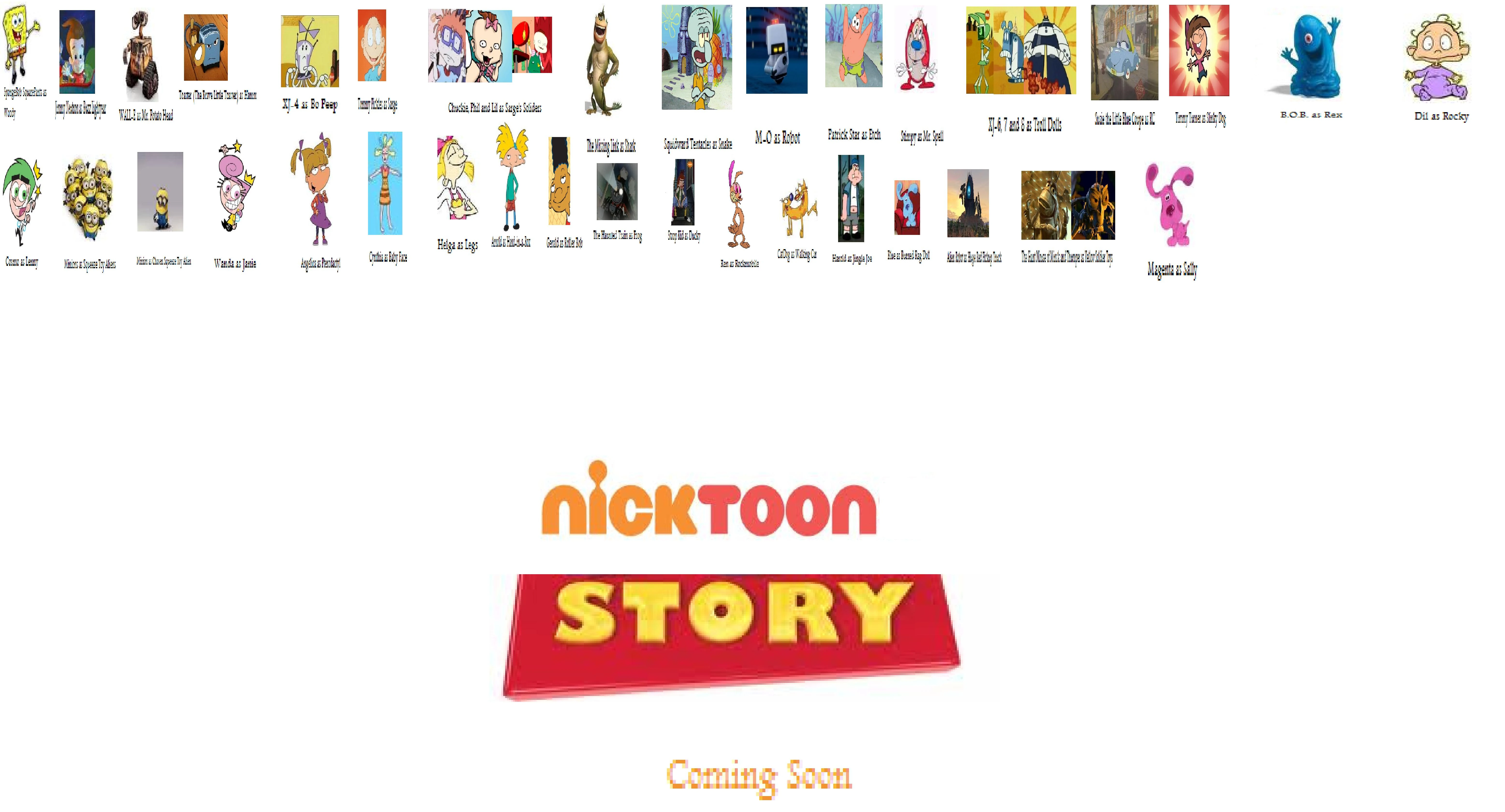Nicktoon Story (ZackLEGOHarryPotter version) at Scratchpad