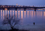 Kiev Dnieper at Twilight by yune at photographic