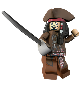 lego captain sparrow