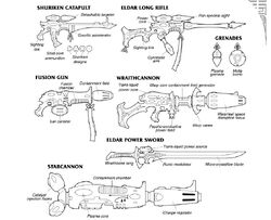 Eldar Weapons