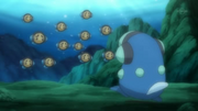 EP695 Palpitoad de Ash junto con unos Tympole