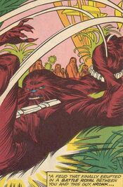 Hronk Chewbacca fight