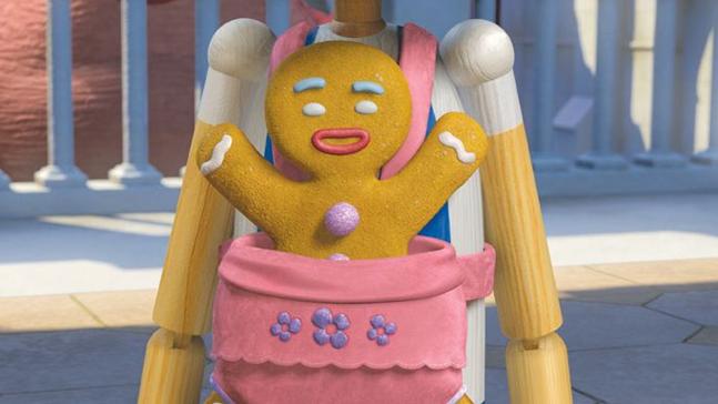 shrek gingerbread man teddy