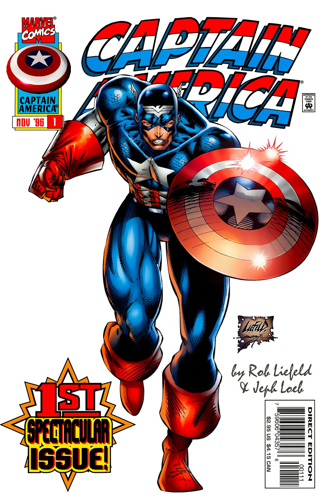 Captain America Vol 2 1 - Marvel Comics Database