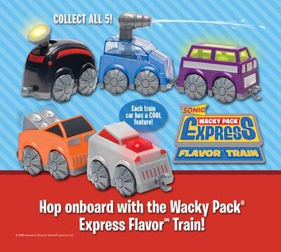 sonic train toy
