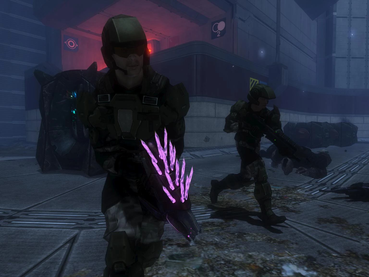 Image Chips Dubbo and a Marine.jpg Halo Nation — The Halo