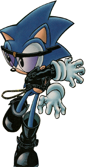 Therefore, EVIL Sonic the Hedgehog is... 