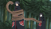 Orochimaru vs Itachi