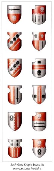 Grey Knights - Examples of Personal Heraldry