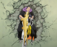 Omaeda Catches Soifon