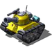 Sherman Tank Yellow