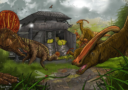 jurassic world the game corythosaurus