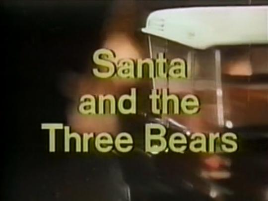 santa and 3 bears