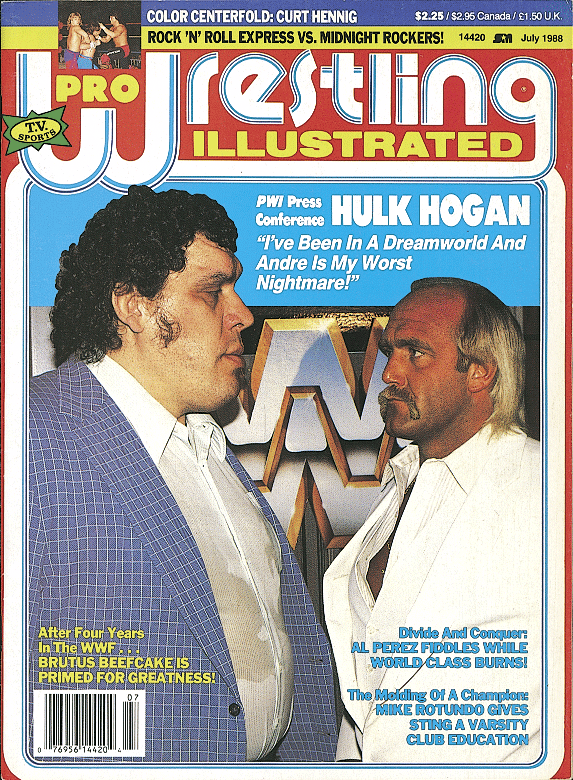 Pro Wrestling Illustrated - July 1988 - Pro Wrestling Wiki - Divas ...