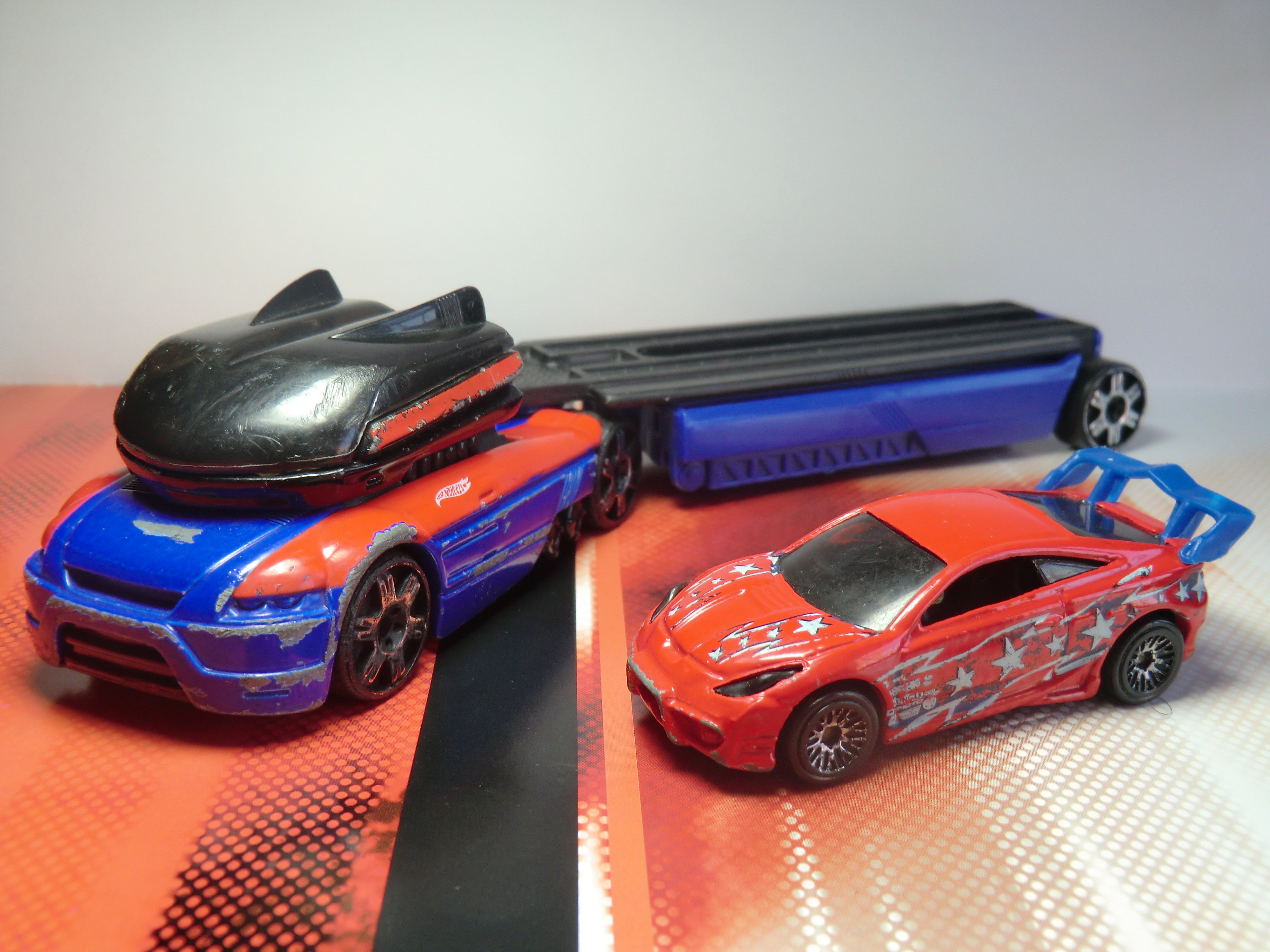hot wheels truckin transporters