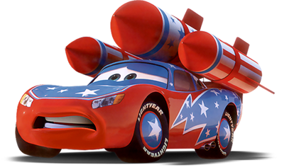 cars toon daredevil lightning mcqueen