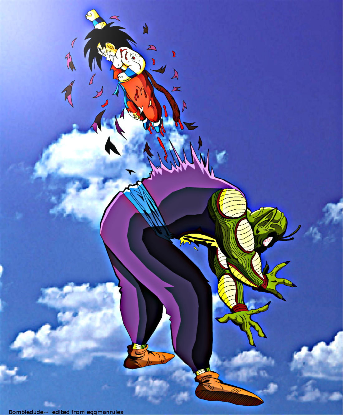View Piccolo Daimao Vs Goku Background