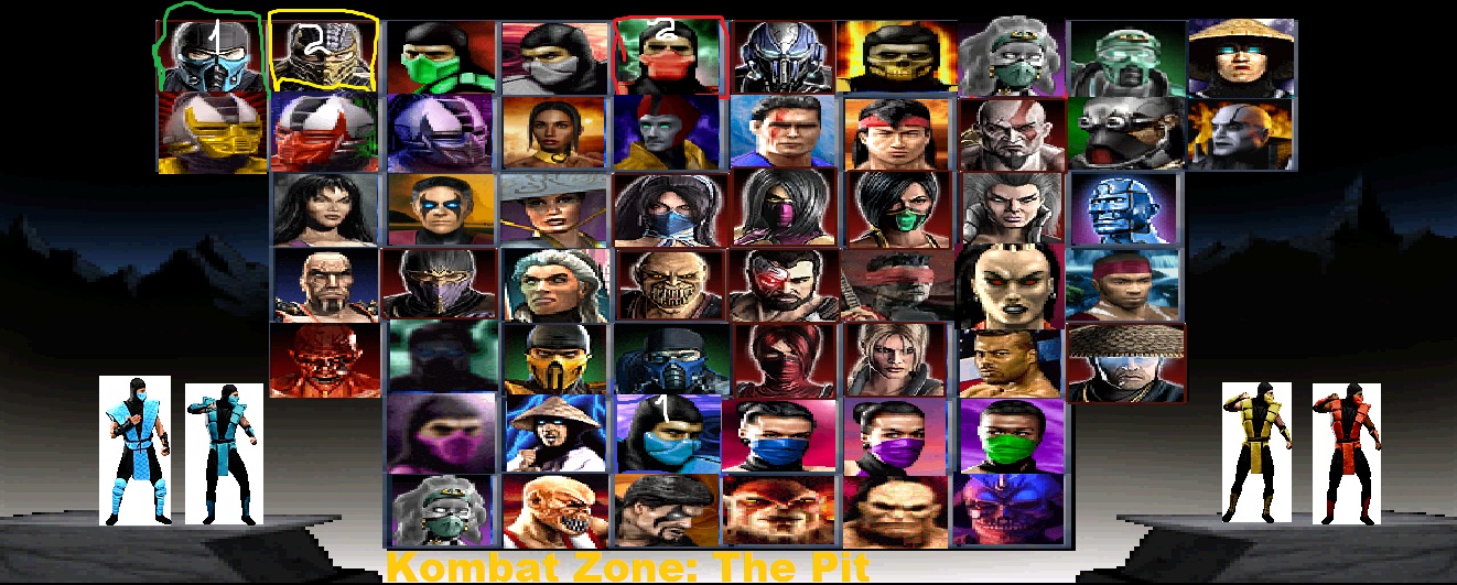 mortal kombat mugen characters