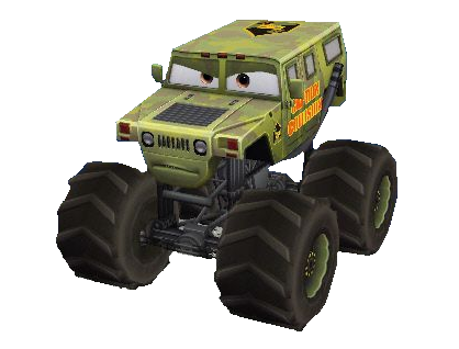 mater's tall tales monster truck