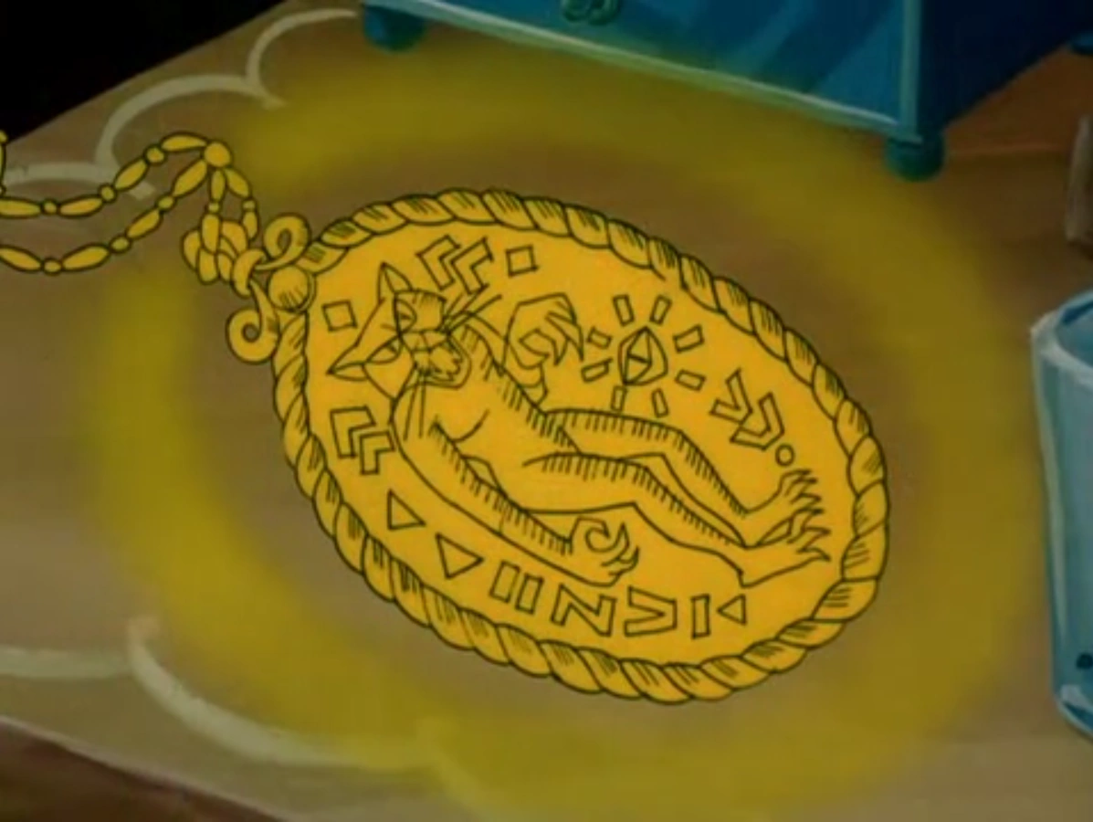 Cat Creature Medallion - Scoobypedia, the Scooby-Doo Wiki