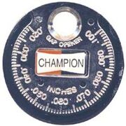 Spark plug gauge