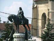 Statuia lui Matei Corvin