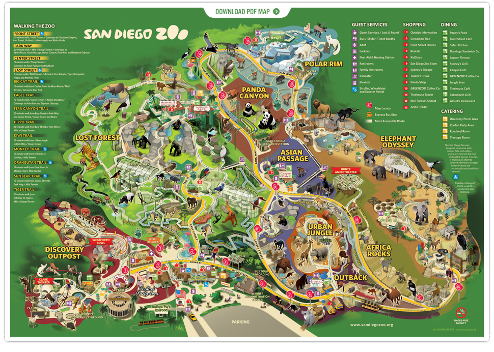 San Diego Zoo List of Major Zoos in the U.S. Wiki