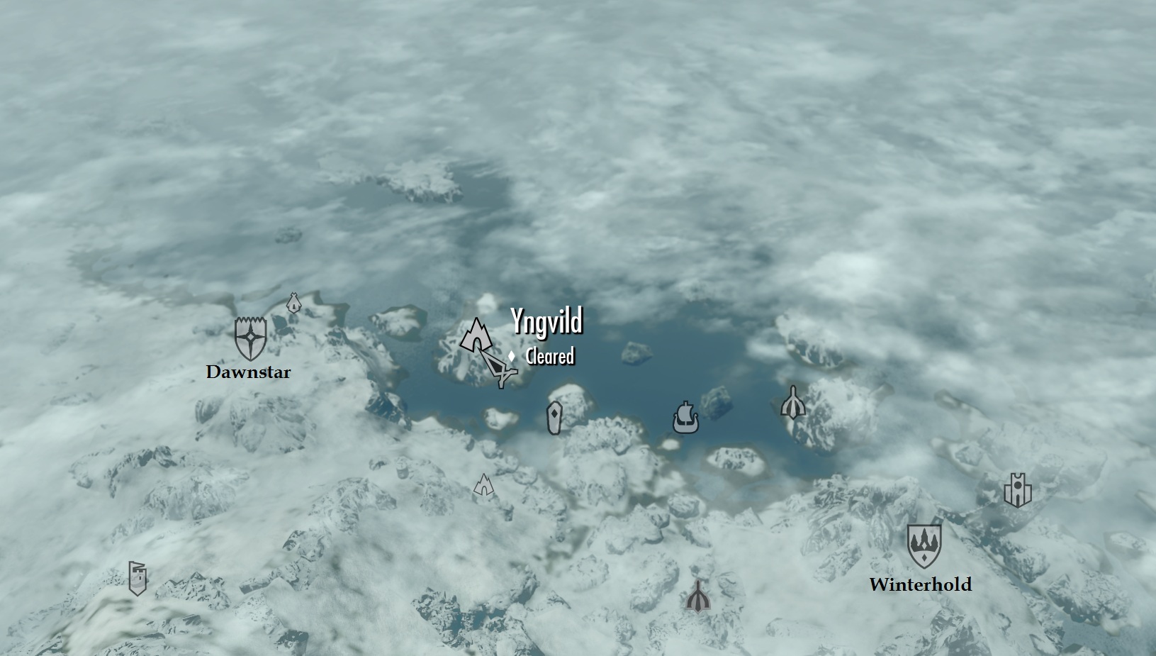 Full Skyrim Map Locations. 