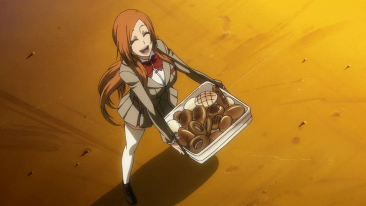 Image Orihime arrives with bread.png Bleach Wiki Your guide to