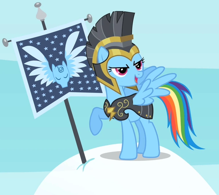 Image - Rainbow Dash - Commander Hurricane S2E11.png - My Little Pony ...