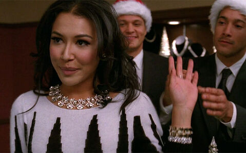 Glee-santa-baby