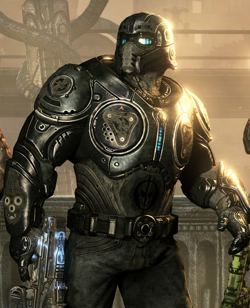 Gears of War 3 - Multiplayer Characters Legacy: Onyx Guard Male 