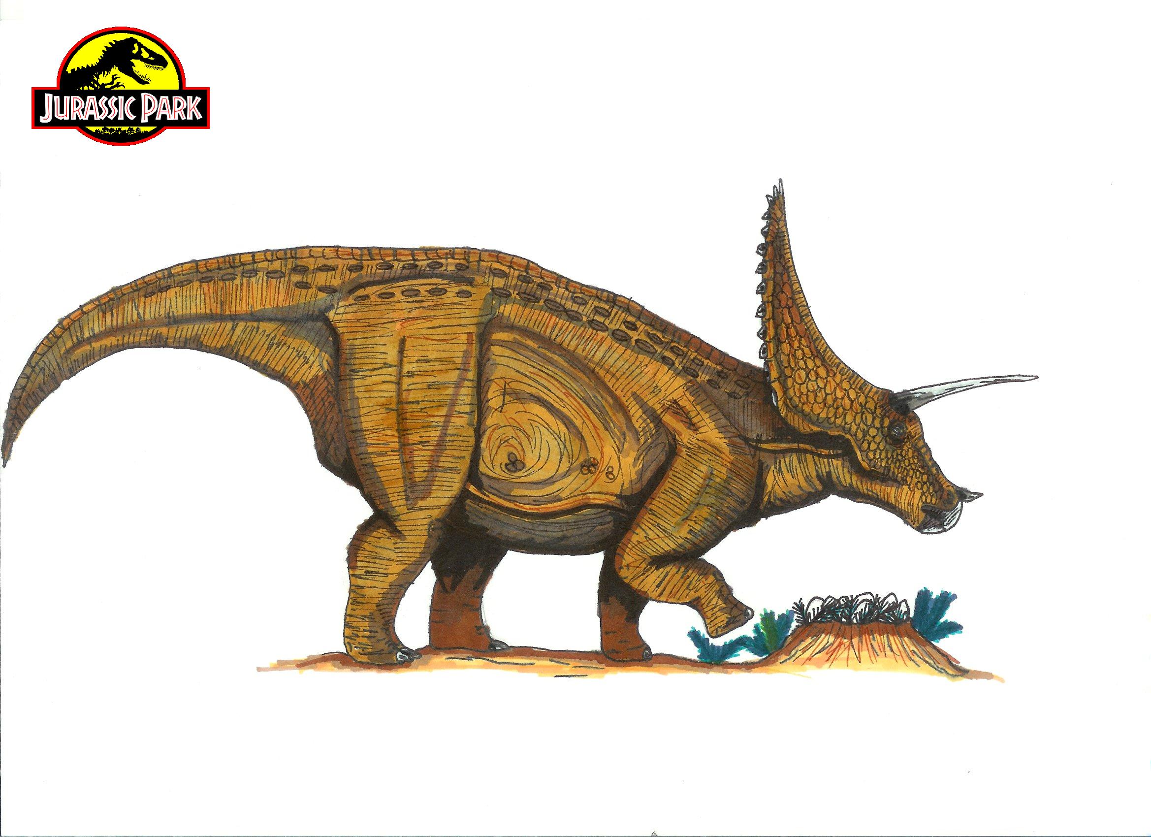 Imagen Jurassic Park Triceratops By Hellraptor Jurassic Park Wiki 