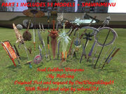 Soul calibur weapons