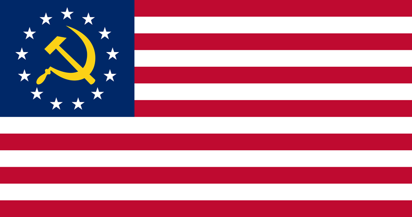 Flags (United Socialist States Of America) - Alternative History