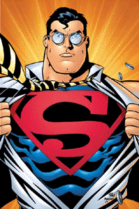 Superman black S