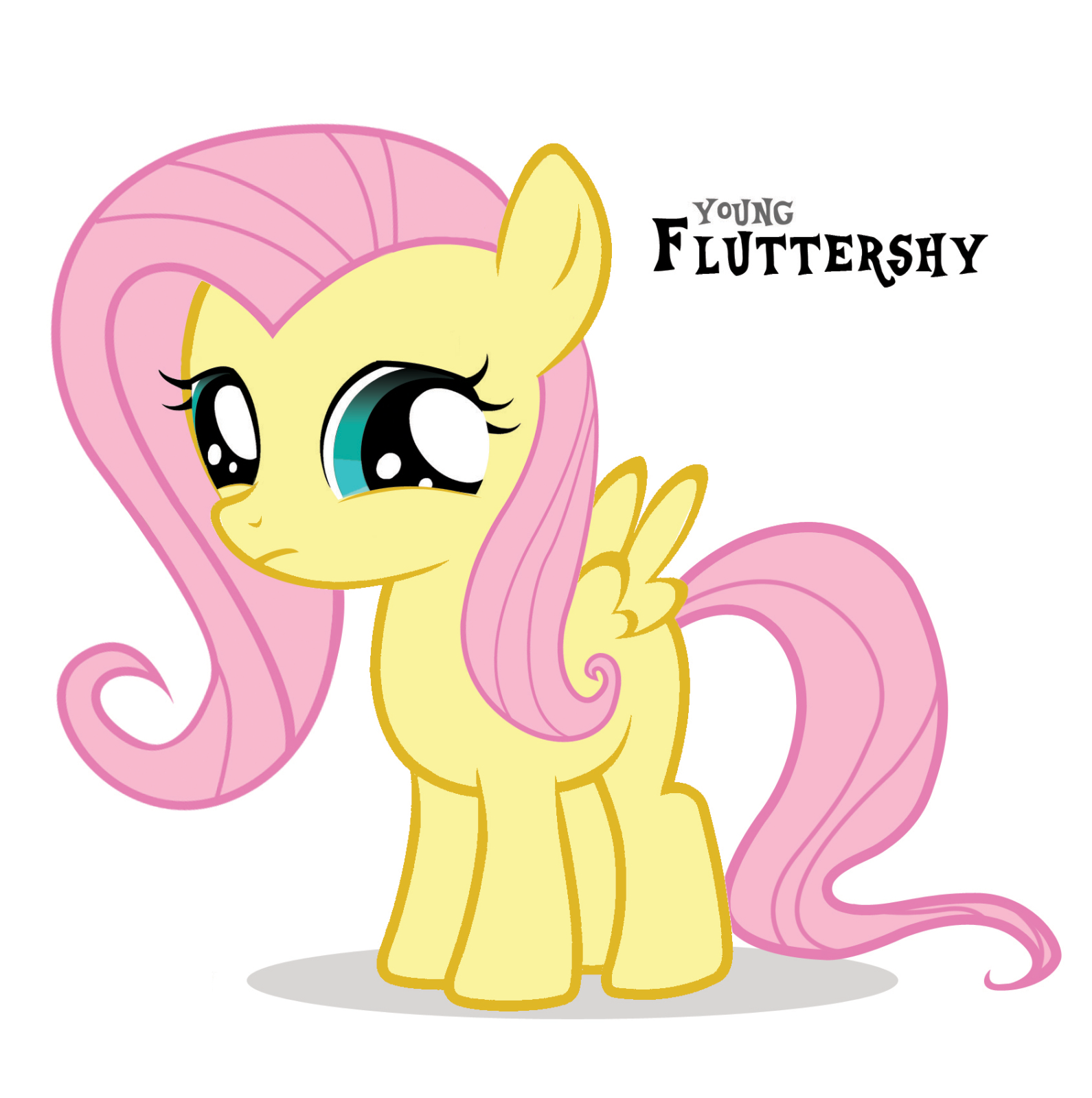 Fanmade Young Fluttershy Little Pony Fanmade Young Fluttershy Little Pony
