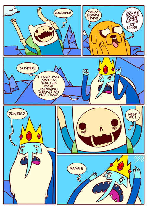 Image Adventure time comic page 9.jpg The Adventure Time Wiki