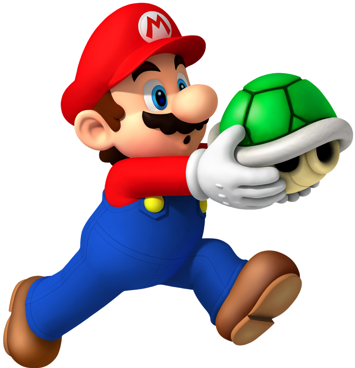 Image Mario With Shell Artwork New Super Mario Bros Wiipng The 4506