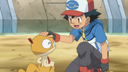 Ash and Scraggy